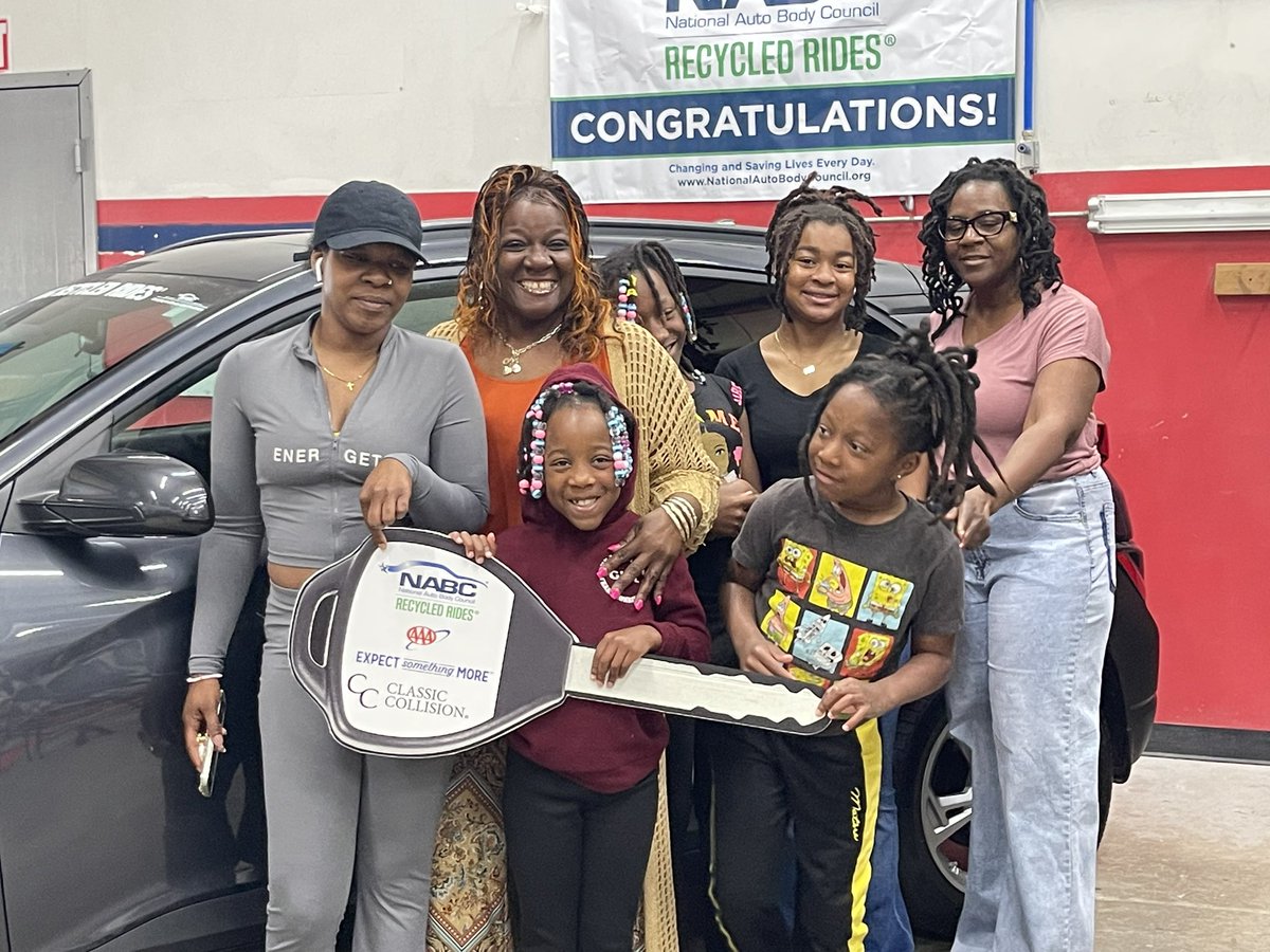 We're honored to share a story of resilience and courage! Shavon Houze is a Charlotte decorated US Navy veteran and cancer survivor who is caring for her grandchild while navigating her own health challenges. In a partnership with <a href="/NABCGivesBack/">NABCGivesBack</a> Recycled Rides and