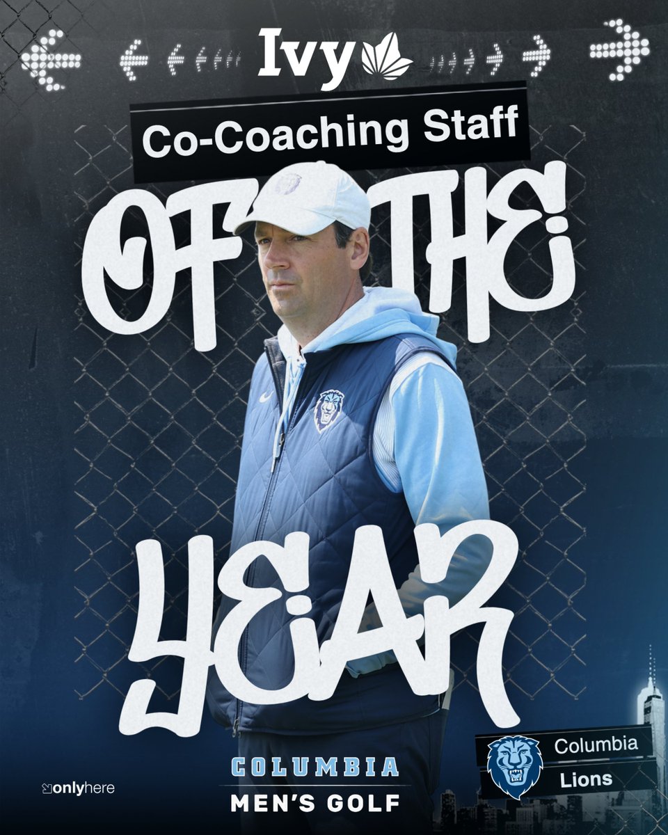 Columbia Men's Golf Team (@culionsmgolf) on Twitter photo With 7️⃣ Top 5 team finishes this season, including 1 tournament victory, our coaches are the <a href="/IvyLeague/">Ivy League</a> Co-Coaching Staff of the Year! Congrats to Director of Golf Rich Mueller, and Assistant Coaches Ben Peluso and Christopher Arkin '09CC. 👏👏👏
#RoarLionRoar 🦁 // #OnlyHere 🗽 With 7️⃣ Top 5 team finishes this season, including 1 tournament victory, our coaches are the <a href="/IvyLeague/">Ivy League</a> Co-Coaching Staff of the Year! Congrats to Director of Golf Rich Mueller, and Assistant Coaches Ben Peluso and Christopher Arkin '09CC. 👏👏👏
#RoarLionRoar 🦁 // #OnlyHere 🗽