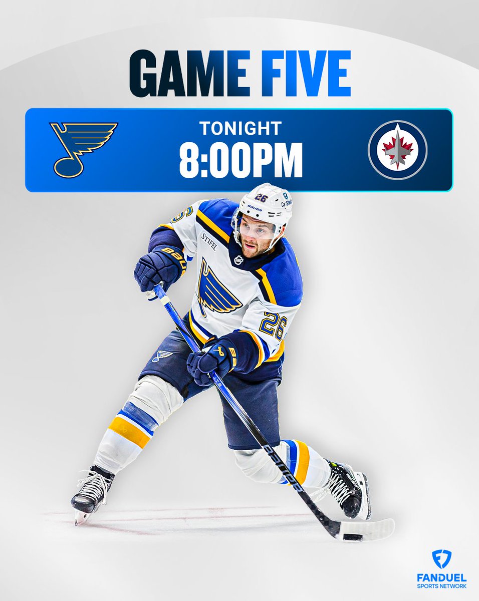 Two down. Two to go. 

Join us for Blues Live pregame coverage at 8:00PM on FanDuel Sports Network!

#stlblues | #WeAllBleedBlue
