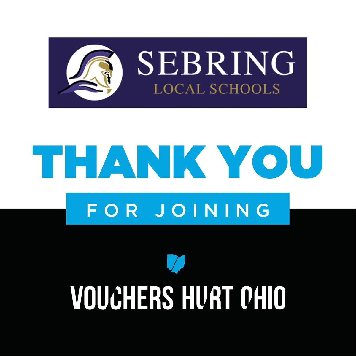 Thank you Sebring Local School District for joining Vouchers Hurt Ohio!