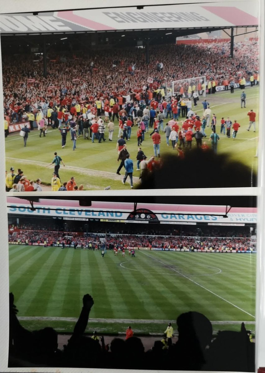 Middlesbrough: On This Day...1995 - The last league match at Ayresome Park as Boro beat Luton Town 2-1 courtesy of a John Hendrie brace.

Buy 'Middlesbrough: On This Day ' by Gordon Rees, Tosh Warwick &amp; Shaun Wilson at heritageunlocked.com/shop/middlesbr…

#utb #boro #middlesbrough #football