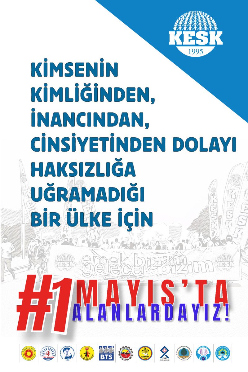 ayferkocak_'s tweet photo. 🔴Düşünmenin, düşünceyi ifade etmenin cezalandırılmadığı bir ülke için,

🔴Eşit yurttaşlığın, barış ve kardeşliğin hâkim olduğu bir ülke için,

🔴Halk iradesinin yok sayılmadığı bir ülke için,
#1MayıstaAlanlardayız https://t.co/PxcoS6A2Fd