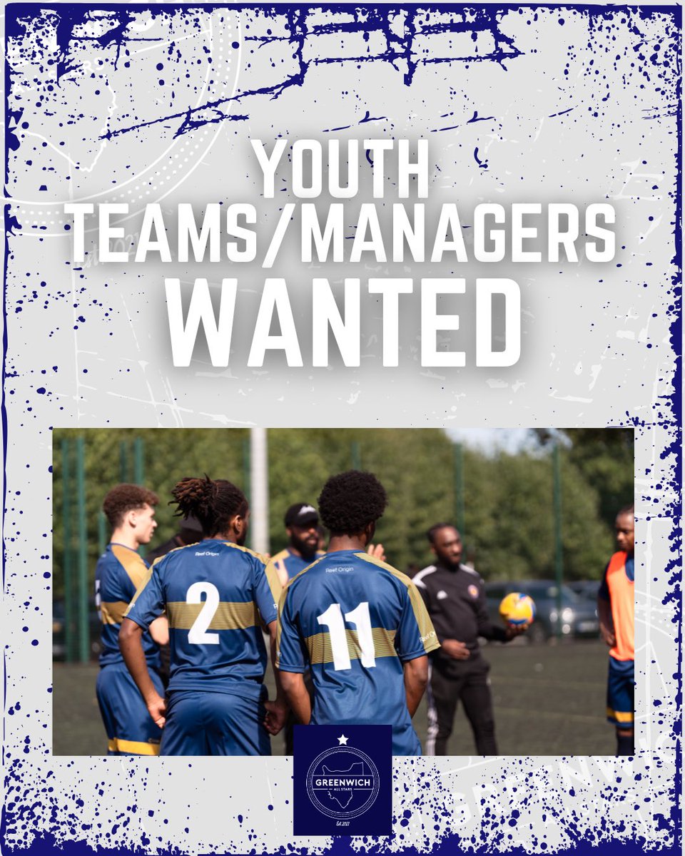 Greenwich All Stars FC (@allstarsfcbts) on Twitter photo We’re building the future.
Greenwich Allstars are top of the league with an average age of 19 and 8 players stepping up to Step 5/6 this season.
Looking for youth managers or clubs to join our setup for next season — the pathway is clear.
#allstarsfc <a href="/KCFL1516/">Kent County FL News</a> <a href="/BASLFL/">B&SL Football league</a> We’re building the future.
Greenwich Allstars are top of the league with an average age of 19 and 8 players stepping up to Step 5/6 this season.
Looking for youth managers or clubs to join our setup for next season — the pathway is clear.
#allstarsfc <a href="/KCFL1516/">Kent County FL News</a> <a href="/BASLFL/">B&SL Football league</a>