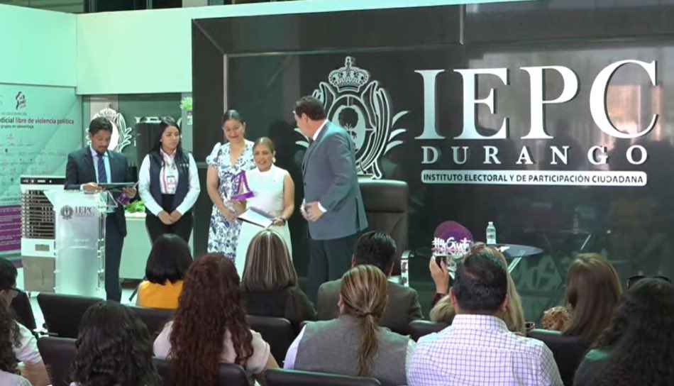 DefElecMujer's tweet photo. El Instituto Electoral y de Participación Ciudadana del Estado de Durango y la Defensoría Publica Electoral para mujeres colaboran para salvaguardar los derechos de las mujeres candidatas en este Procesoo Electoral Durango 2024-2025.
@IEPCDurango https://t.co/M0hHRd4xJG