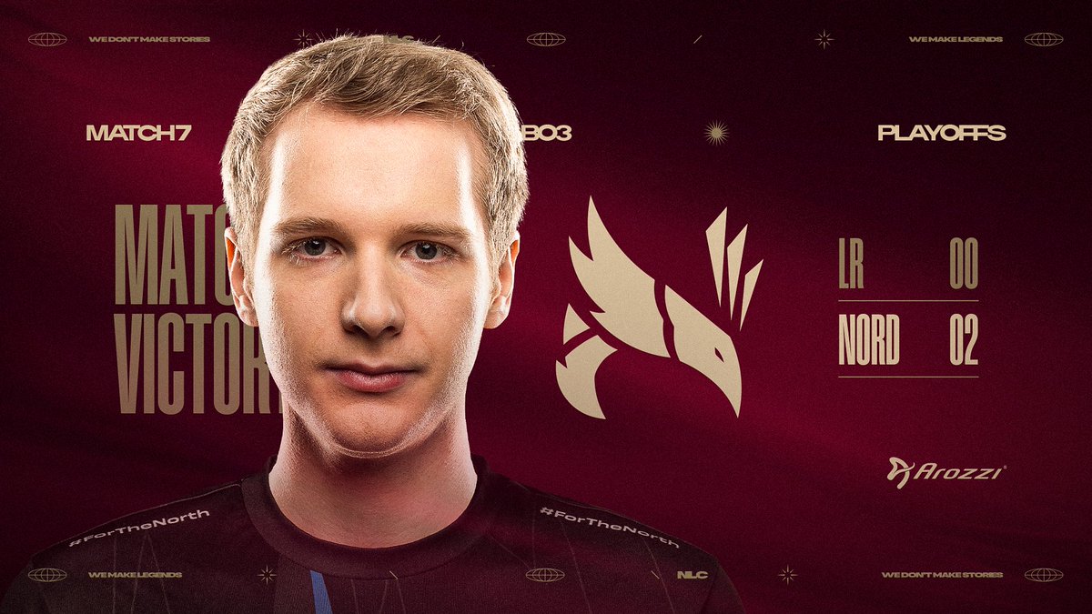Arozzi NLC (@nlclol) on Twitter photo THEY'VE DONE IT❗️
<a href="/NORDEsports/">NORD Esports</a> get their revenge from Winter Split, serving <a href="/LosRatoneslol/">LosRatones</a> their first-ever series loss in the Arozzi NLC❄️ THEY'VE DONE IT❗️
<a href="/NORDEsports/">NORD Esports</a> get their revenge from Winter Split, serving <a href="/LosRatoneslol/">LosRatones</a> their first-ever series loss in the Arozzi NLC❄️