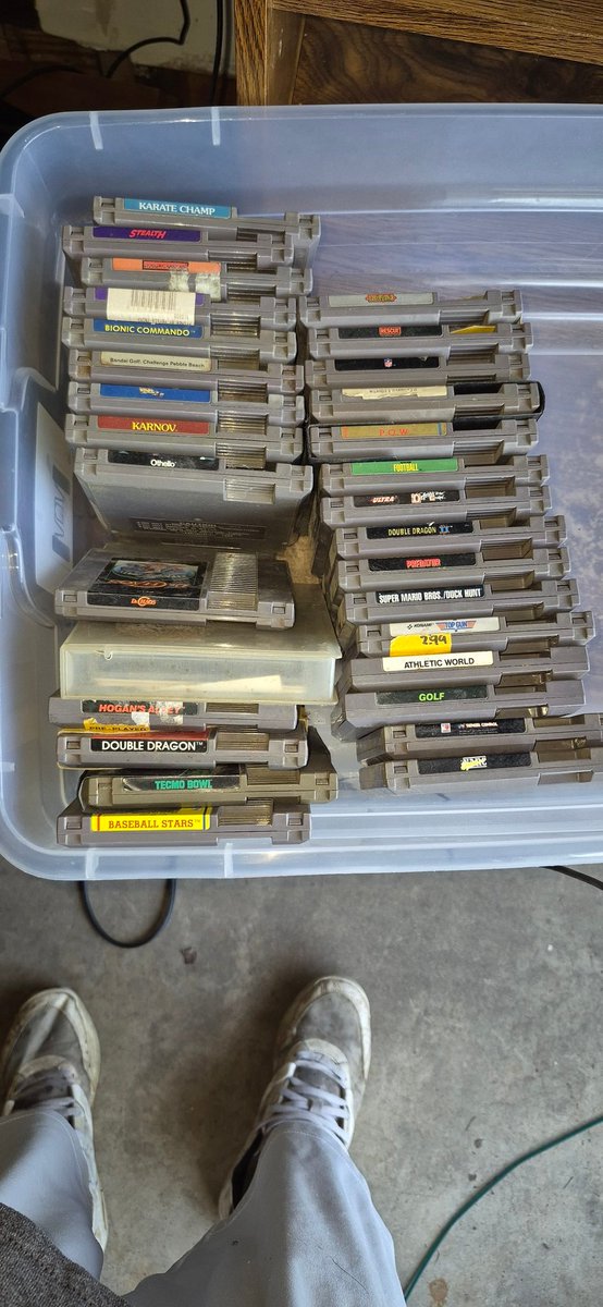 BullpenRob's tweet image. Hahaha.....might sell it...might not, I mean....it's Mike Tyson Punch Out..    and I found several other games too.