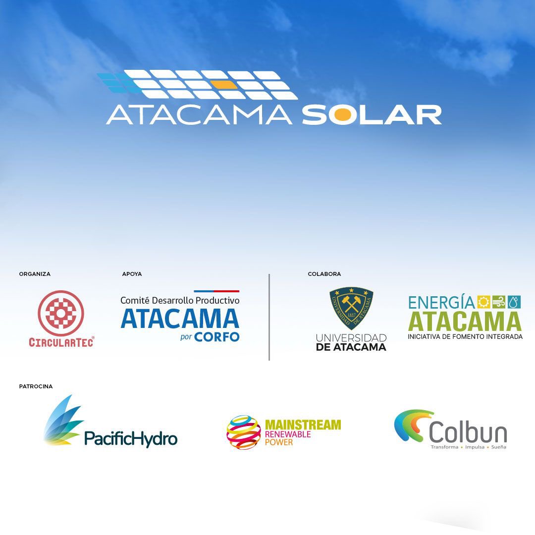 Conoce el programa oficial de #AtacamaSolar2025 ☀️
Dos días de charlas, paneles y visión internacional sobre energía solar y economía circular.
Nos vemos este 7 y 8 de mayo en Copiapó.

Inscripción gratuita aquí:
docs.google.com/forms/d/e/1FAI…