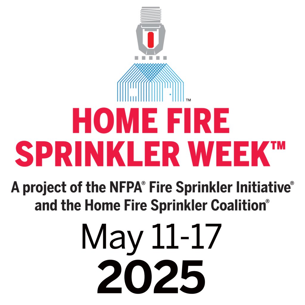 Together we can bring our digital voices and spread the word about the life saving benefits of home fire sprinklers. #HomeFireSprinklerWeek