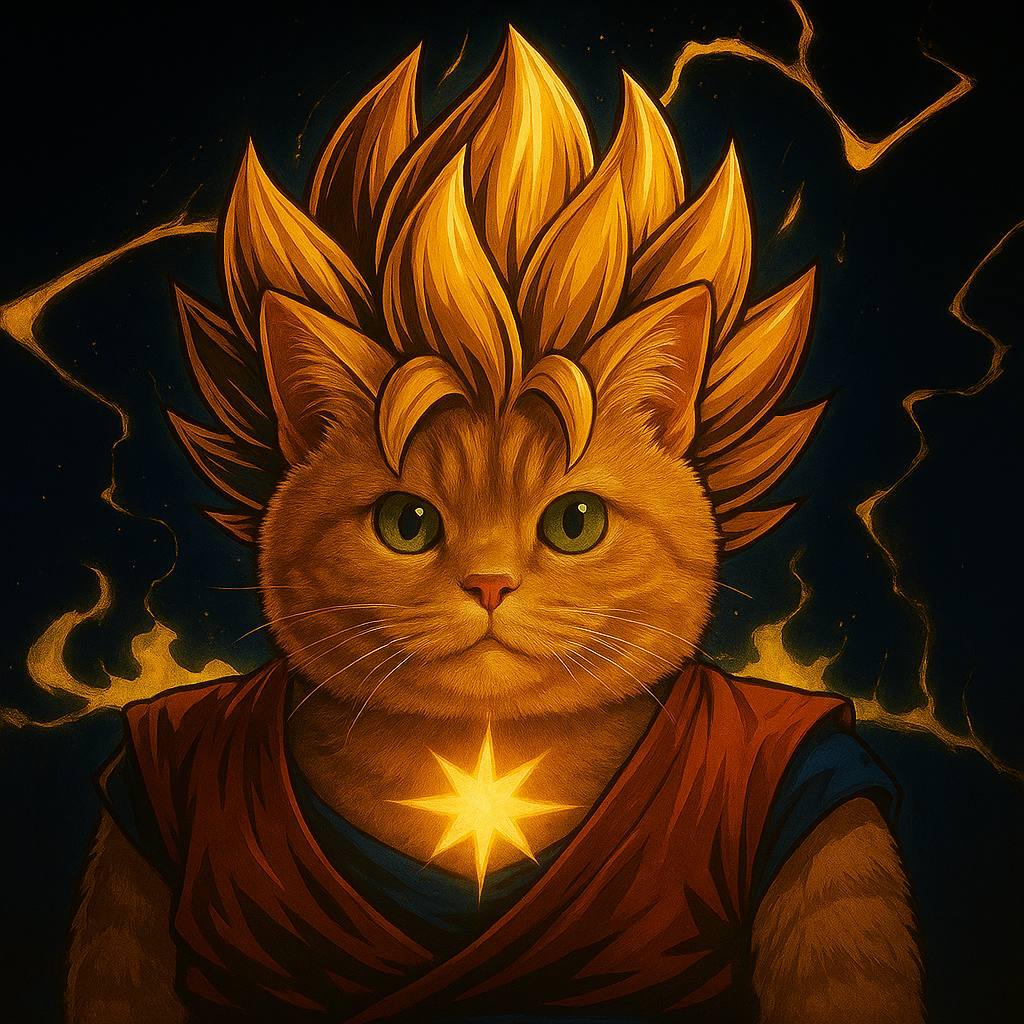 A fearless warrior,  guided by celestial prophecies, embarks on a perilous journey beyond mountains and heavens to reach the stars.

With every pawstep, he battles not only mythical beasts but the limits of mortal destiny, determined to etch his name among the constellations.

✨