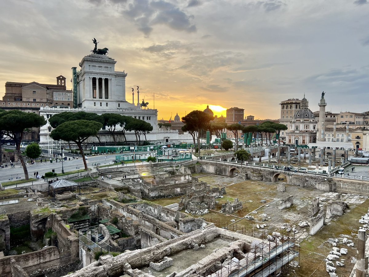 Rome! I am in you…this time to check out the new Anno game. And I have got to say, the dinner view is not too shabby! #Anno117PaxRomana