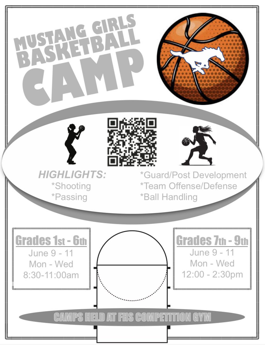 Friendswood Girls Basketball (@friendswoodgbb) on Twitter photo Camp information! Come join us and fine tune your skills this summer! Looking forward to hosting and working with so many young Mustangs! Get registered today!
<a href="/FwoodAthletics/">Friendswood Athletics</a> Camp information! Come join us and fine tune your skills this summer! Looking forward to hosting and working with so many young Mustangs! Get registered today!
<a href="/FwoodAthletics/">Friendswood Athletics</a>