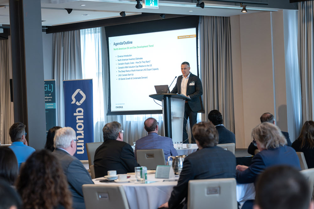 GLJPC's tweet image. Thank you to everyone who joined us yesterday for our 2025 @gljpc #TechDay. We appreciated the opportunity to connect with clients, partners, and technical leaders. Also, a very big thank you to @EnverusEnergy, #QuorumSoftware, and everyone who helped make the day a success! #GLJ