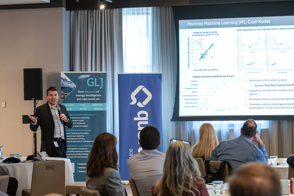 GLJPC's tweet image. Thank you to everyone who joined us yesterday for our 2025 @gljpc #TechDay. We appreciated the opportunity to connect with clients, partners, and technical leaders. Also, a very big thank you to @EnverusEnergy, #QuorumSoftware, and everyone who helped make the day a success! #GLJ