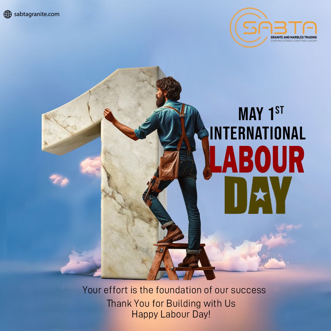 sgmt2003's tweet photo. 💪🏽 To the workforce behind the elegance – we thank you.

Happy Labour Day!

#LabourDay2025 #SabtaGranite #CraftedWithPride #WorkersOfStone #BuildingWithHeart #MarbleMasters https://t.co/gnGFh6aFVd