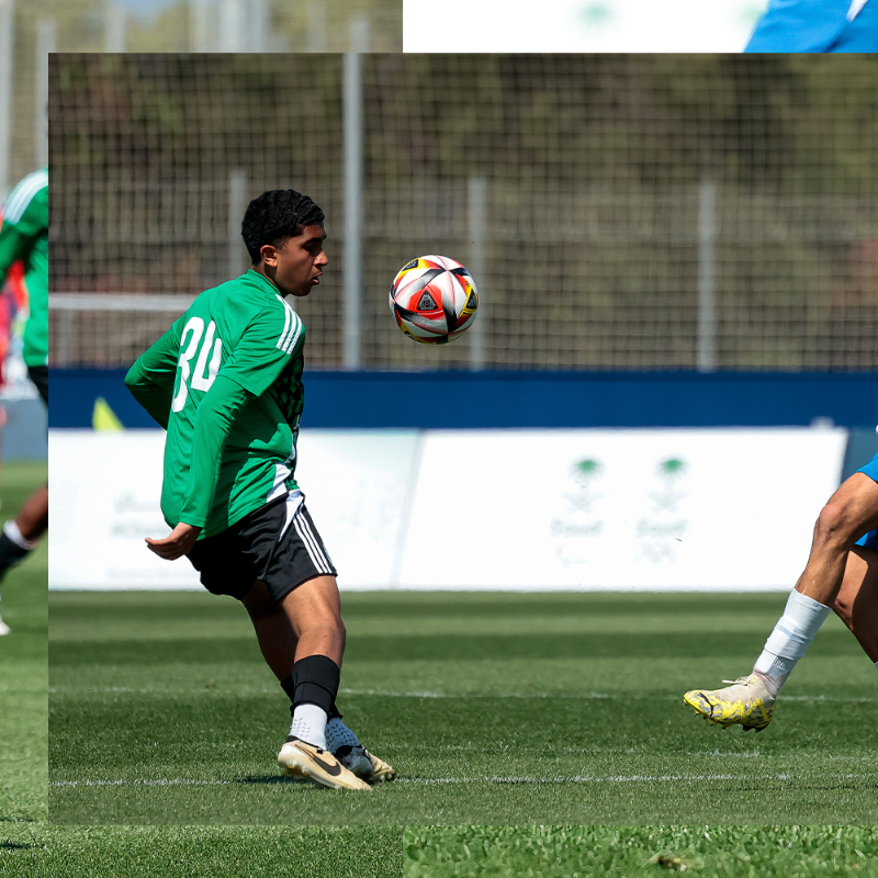 SSDFT_EN's tweet photo. 📸 𝐌𝐀𝐓𝐂𝐇 𝐆𝐀𝐋𝐋𝐄𝐑𝐘 | Future Falcons 🆚  @rcdespanyol_en 

#SaudiFutureFalcons 🇸🇦⚽ | @alabtalcup_ar