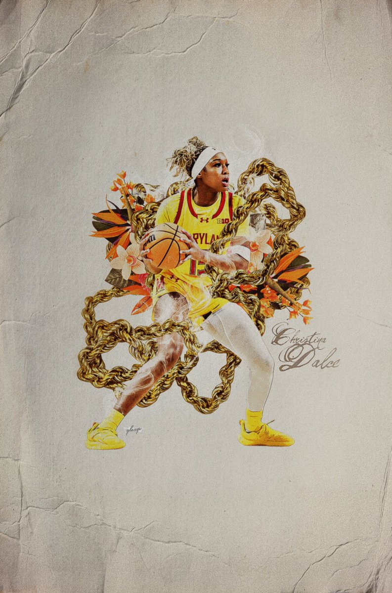 #artwork #fanart of <a href="/christinadalcee/">chrissyd</a> 

<a href="/TerpsWBB/">Maryland Women’s Basketball</a> 

#art #basketball #posterart