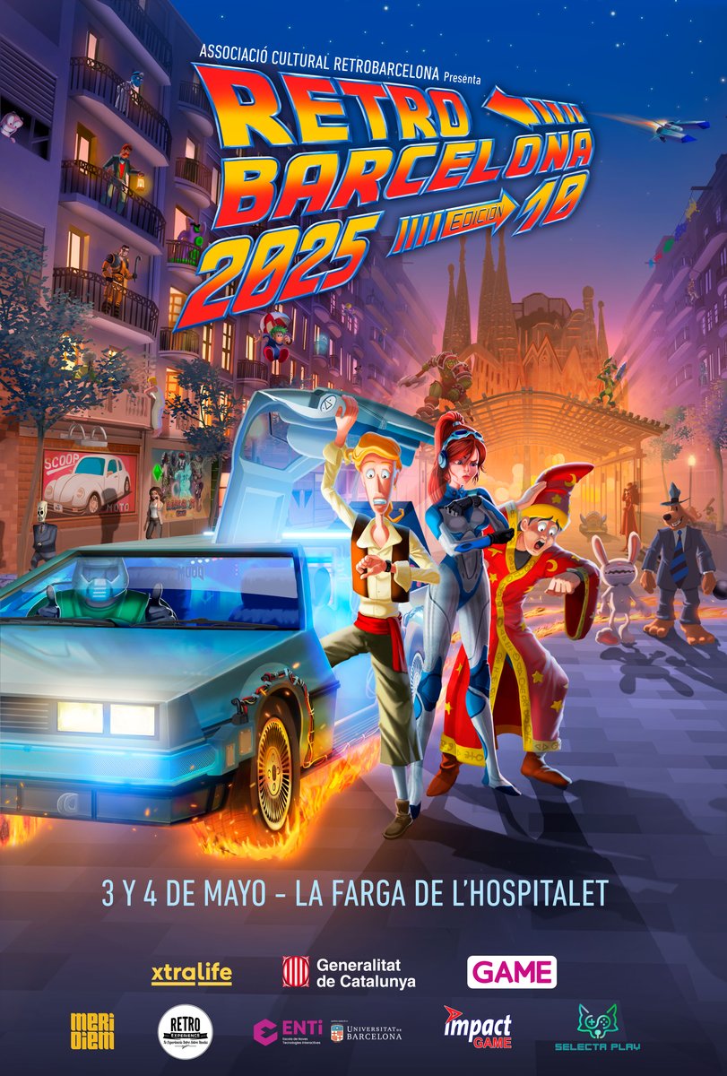 Hola a todos/as
Os informamos que quedan menos del 25% de entradas para el sábado.
Nos vemos este finde.
entrapolis.com/entradas/retro…