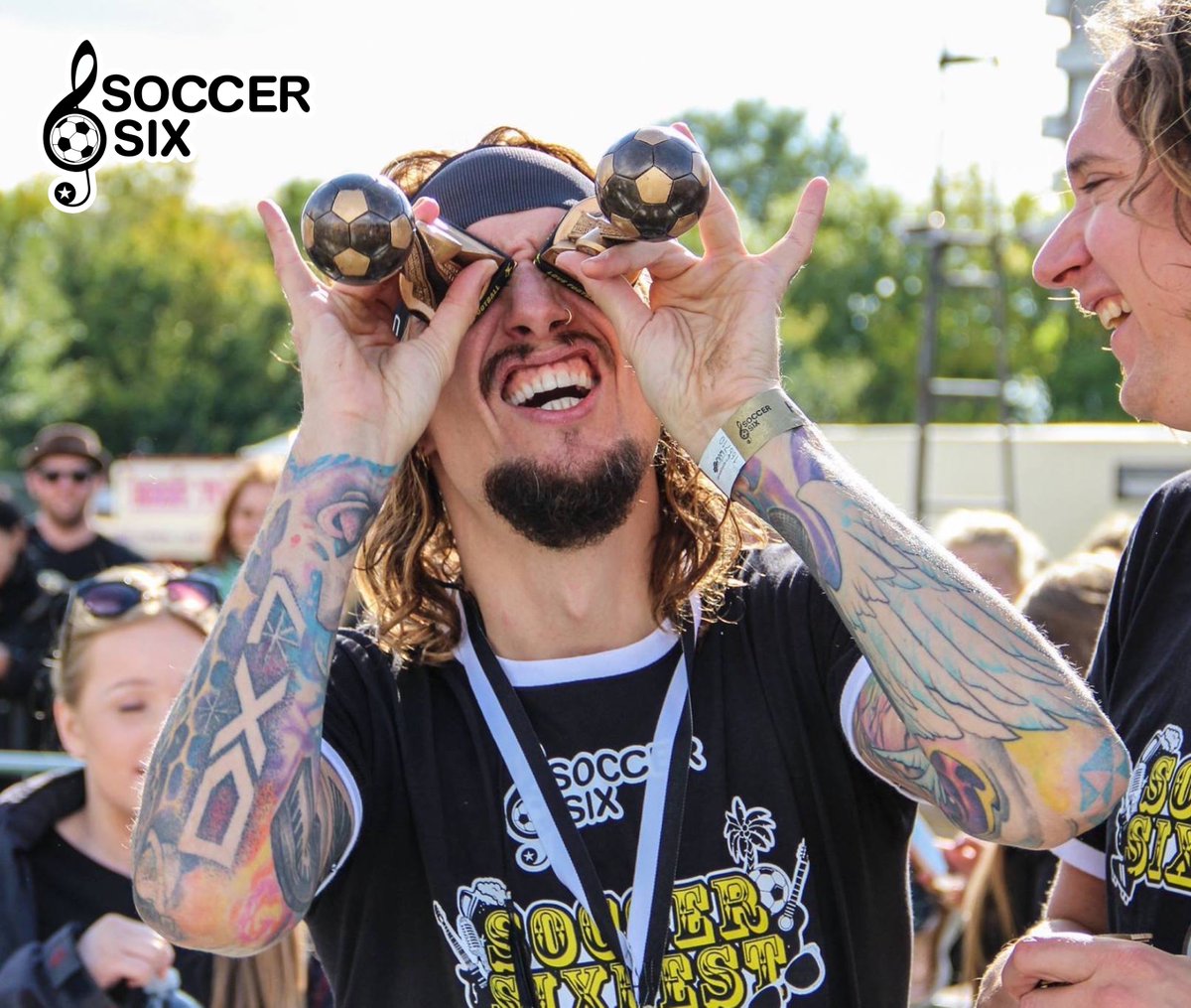 Soccer Six (@soccersix) on Twitter photo I believe in a thing called Soccer Six
Catch #SoccerSixFest and Rock Music LEGENDS, <a href="/thedarkness/">The Darkness</a>, hopefully taking a title home for the third time on Saturday 10th May at Mile End Stadium!
That WOULD be Dreams On Toast!
Tickets: events.tapaygo.com/events/619 I believe in a thing called Soccer Six
Catch #SoccerSixFest and Rock Music LEGENDS, <a href="/thedarkness/">The Darkness</a>, hopefully taking a title home for the third time on Saturday 10th May at Mile End Stadium!
That WOULD be Dreams On Toast!
Tickets: events.tapaygo.com/events/619