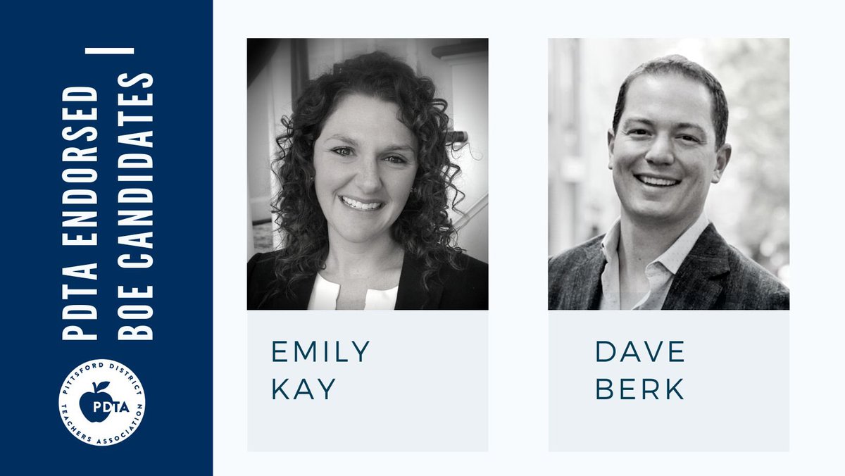 PDTA has conducted its formal endorsement process and the Rep Assembly has unanimously voted to endorse returning BOE members, Emily Kay and Dave Berk.

Members, we are working on pulling together our special election edition of Speak Out, which will be distributed next week!