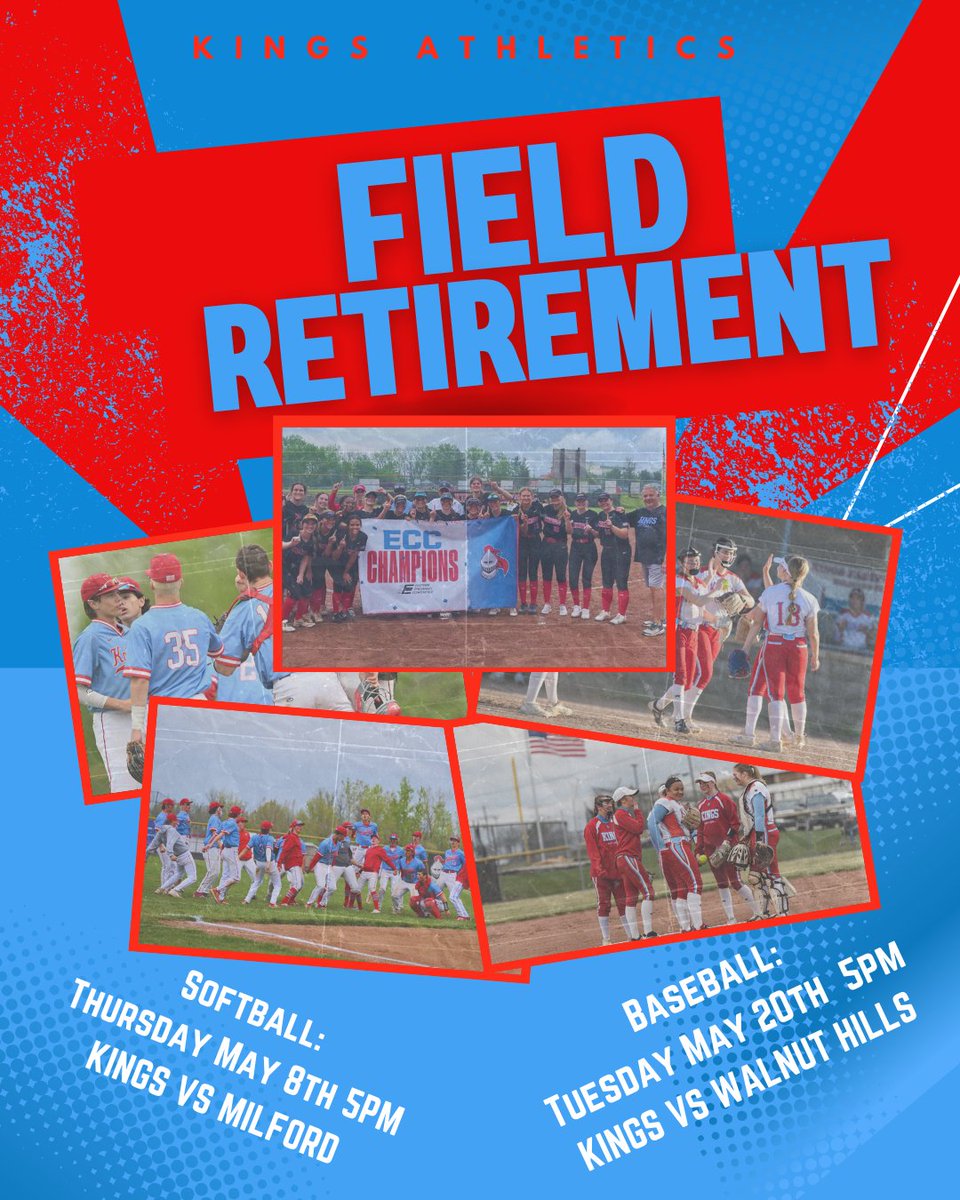 After lots of memories, championships, hard-fought games, and community pride, it is time to bid farewell to our beloved softball &amp; baseball fields. We invite you to participate in one final celebration a tribute to the fields and all who played on them. docs.google.com/forms/d/e/1FAI…