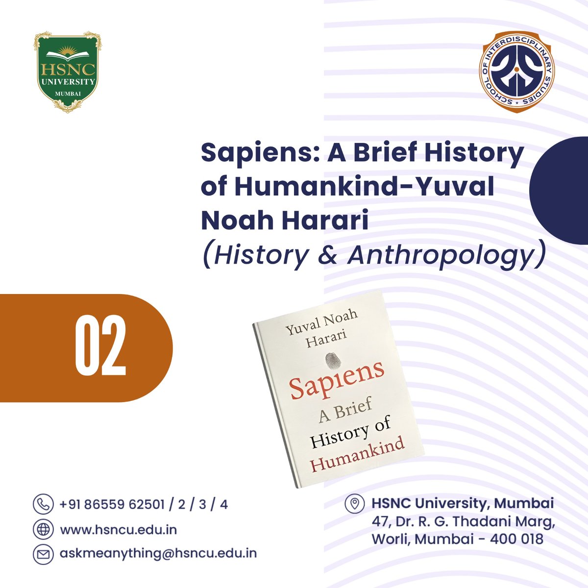 Hsnc_University's tweet image. Are you a Liberal Studies student looking to expand your horizons beyond the classroom?
Here’s a curated list of essential reads that will inspire critical thinking, creativity, and a deeper understanding of the world around you!

#LiberalStudies #HSNCU #InterdisciplinaryStudies