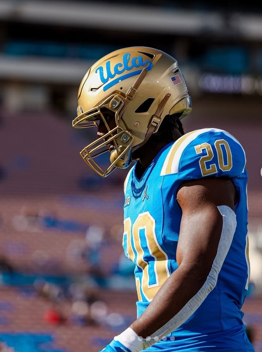 TheCFBNation's tweet photo. UCLA RB Cameron Jones Has Announced He Will Enter The Transfer Portal 

Jones Is a Former 3 🌟 Recruit & Top 40 RB In The '24 Class

#GoCFB #CollegeFootball #UCLA #DRE #ALLIN @prada_cj20