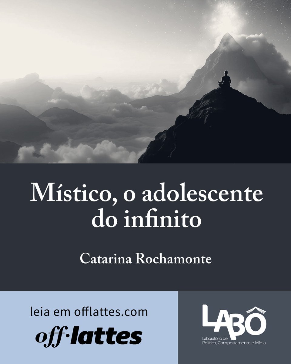 Catarina Rochamonte (@crochamonte) on Twitter photo Artigo publicado no site do <a href="/labopucsp/">LABÔ - PUC/SP</a>, onde desenvolvo atualmente pesquisa de pós-doutorado sobre mística cristã e a filosofia de Henri Bergson, sob supervisão do <a href="/lf_ponde/">Luiz Felipe Pondé</a>. Lá integro também grupo de pesquisa Conhecimento e Mística.
Segue o link 👇
offlattes.com/archives/17618 Artigo publicado no site do <a href="/labopucsp/">LABÔ - PUC/SP</a>, onde desenvolvo atualmente pesquisa de pós-doutorado sobre mística cristã e a filosofia de Henri Bergson, sob supervisão do <a href="/lf_ponde/">Luiz Felipe Pondé</a>. Lá integro também grupo de pesquisa Conhecimento e Mística.
Segue o link 👇
offlattes.com/archives/17618