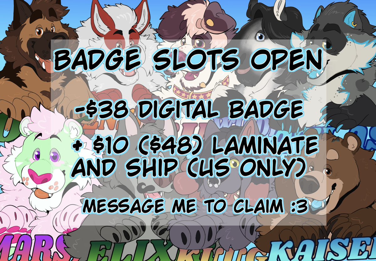 fishndastream's tweet image. About all c0mmission types open! Ref sheets as well! 🐾✨
Message me here or on Telegram if interested or any have questions!

Shares super appreciated please :3 thank you!🐻🐾✨