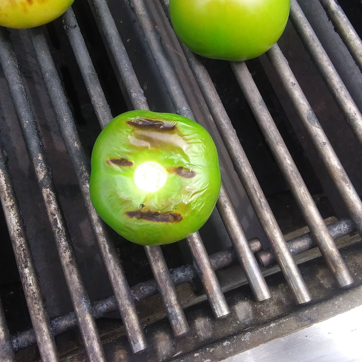 Today's tomatillo visage