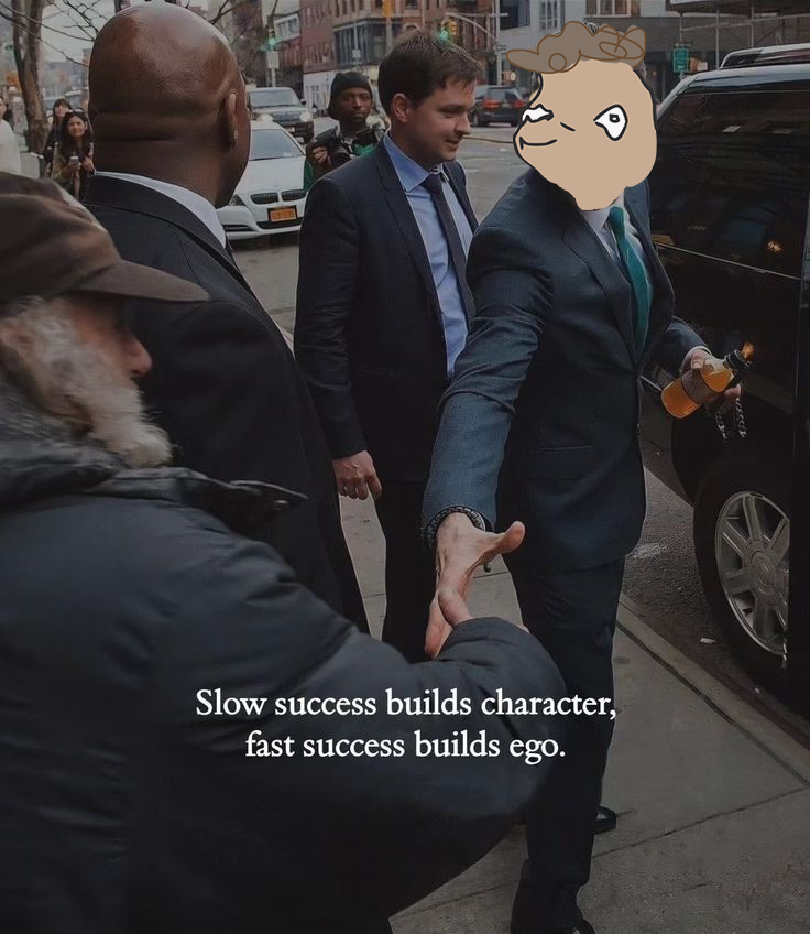 At this point I’m 90% character, 10% portfolio. Where’s my villain arc? 📉💼