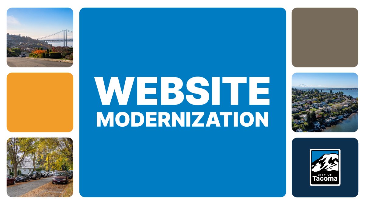 👩‍💻🎉Our new website is officially live at tacoma.gov! Learn more at ow.ly/rYrY50VKMec, including how to report an issue on the site through Tacoma FIRST 311 should you come across one. Happy browsing, Tacoma!