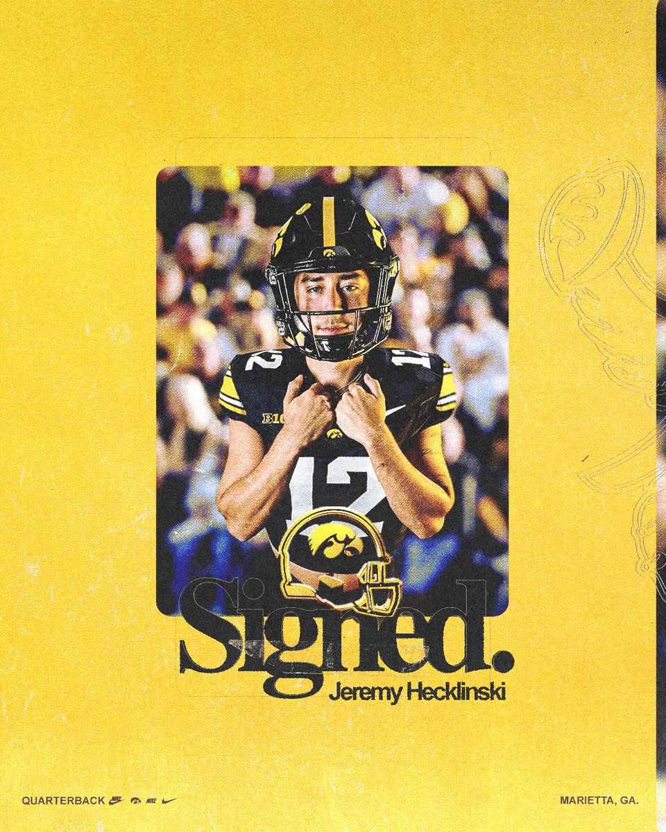 Hawkeye Football (@hawkeyefootball) on Twitter photo Another strong addition from the Peach State!
Welcome home, <a href="/JHecklinski/">Jeremy Hecklinski</a>
#Hawkeyes Another strong addition from the Peach State!
Welcome home, <a href="/JHecklinski/">Jeremy Hecklinski</a>
#Hawkeyes