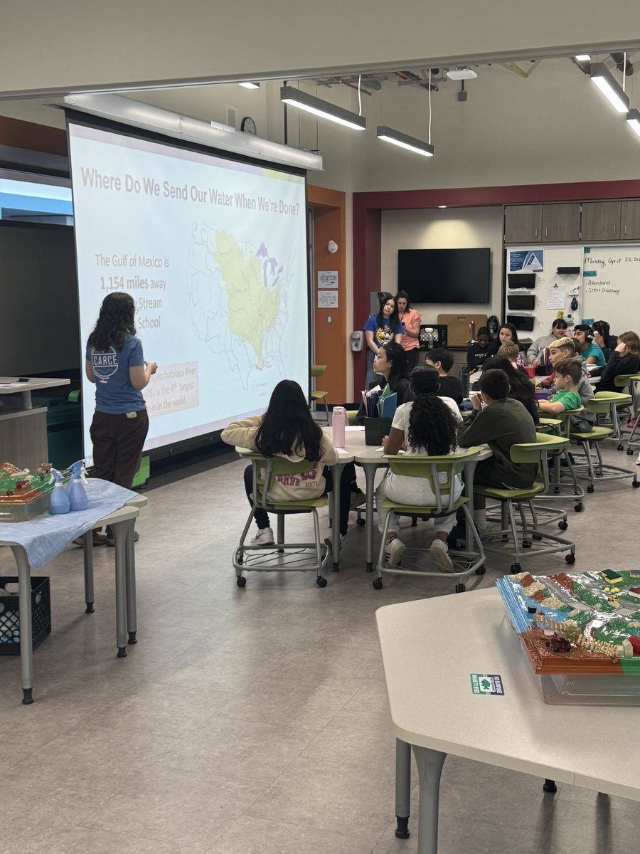HUGE shout out to everyone who made the Jay Stream 6th grade Water Day a tremendous success. Our students participated in hands on lessons to learn about water pollution and water sheds. Great things happening in CCSD93! <a href="/CCSD93/">CCSD93</a> @JSPrincipalD93