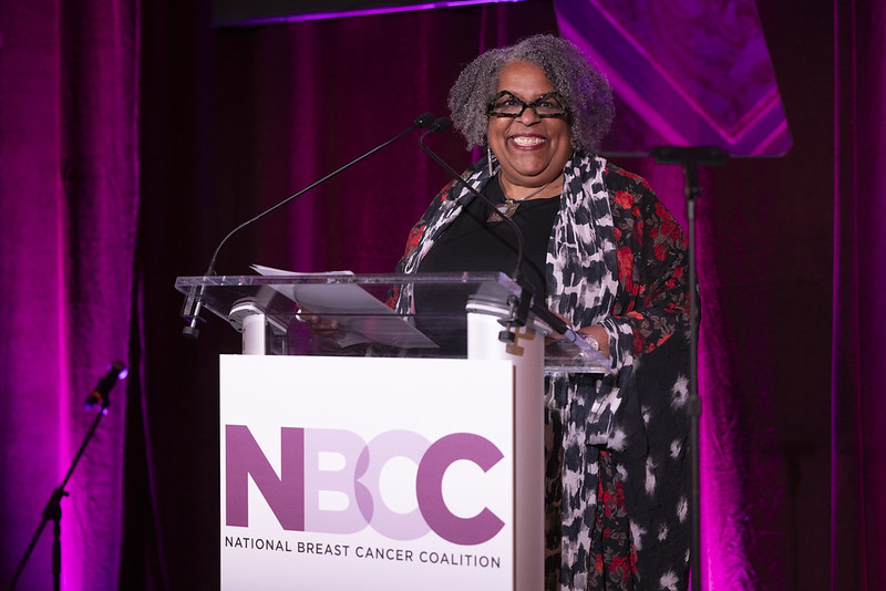 Yesterday, NBCC supporters gathered in New York to honor the legacy of Carol Vance Wall; two-time breast cancer survivor Linda Evangelista; and Bonnie Anderson and Judy Perkins as 2025 Grassroots Advocacy Award Honorees. Here are some photo highlights!