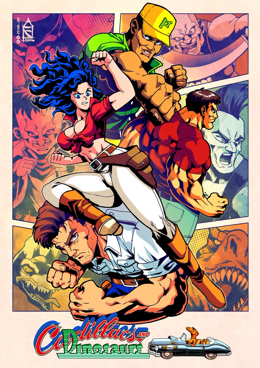 Zehb_BR's tweet image. Cadillacs and Dinosaurs.
Easily one of the best beat'n ups of all time.