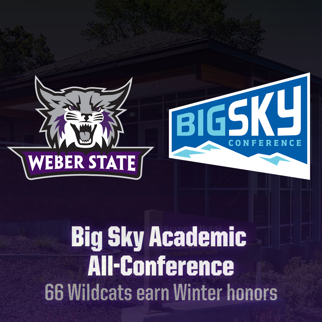 Academic excellence is a Wildcat tradition!

Congratulations to our 6⃣6⃣ Weber State student-athletes named to the Big Sky Academic All-Conference team for the 204-25 winter season! 👏

weberstatesports.com/news/2025/4/30…

#WeberStateGreat
