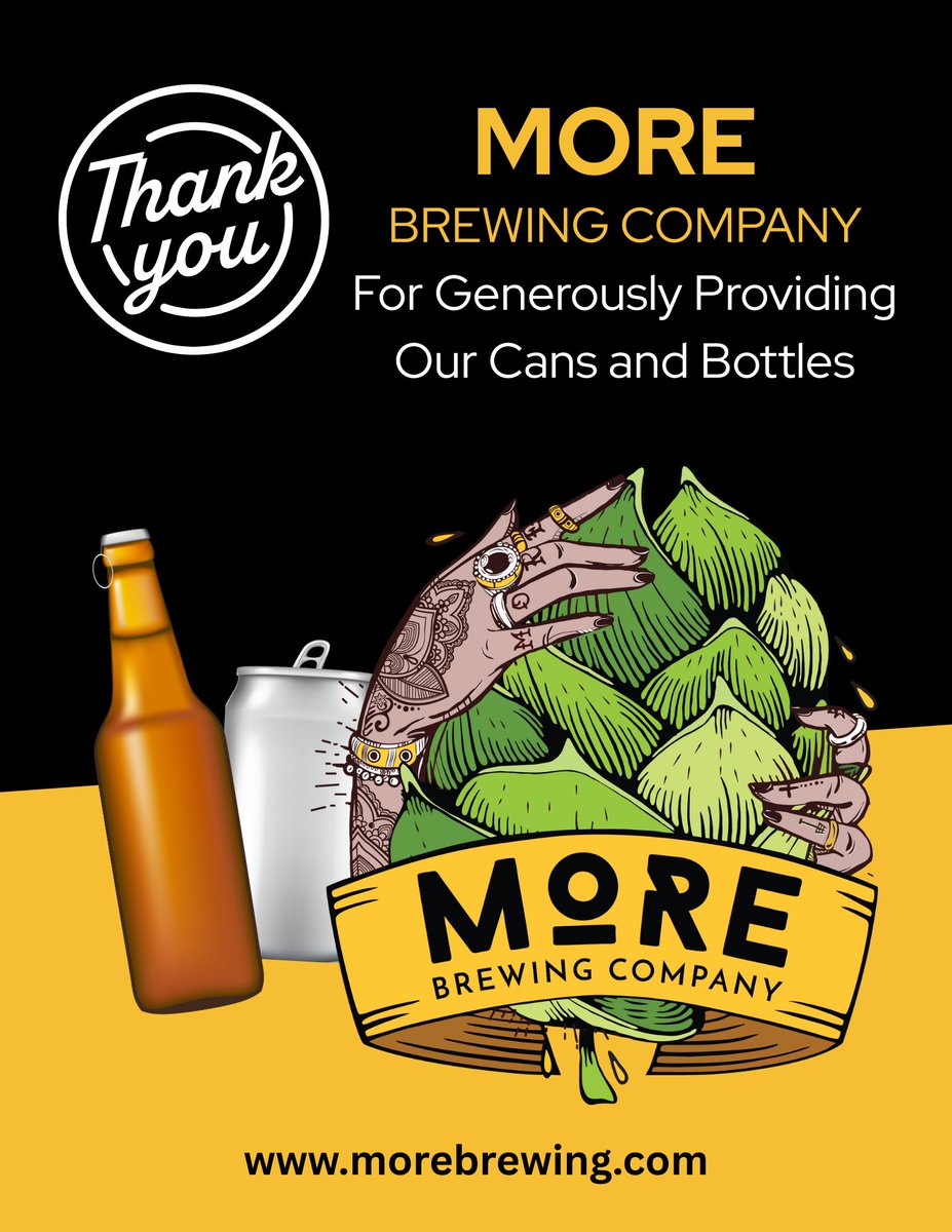 Weber Packaging (@weberpackaging) on Twitter photo 🎉 Huge thanks to <a href="/MoreBrewing/">More Brewing Company</a> for hooking up the #WeberPackaging booth with their amazing cans & bottles for our live demos at #CBC2025! 🍻 Swing by & see us in action!
📅 April 29 – May 1 📍 Booth 4108
👉 Check them out: hubs.li/Q03kvy-R0 🎉 Huge thanks to <a href="/MoreBrewing/">More Brewing Company</a> for hooking up the #WeberPackaging booth with their amazing cans & bottles for our live demos at #CBC2025! 🍻 Swing by & see us in action!
📅 April 29 – May 1 📍 Booth 4108
👉 Check them out: hubs.li/Q03kvy-R0