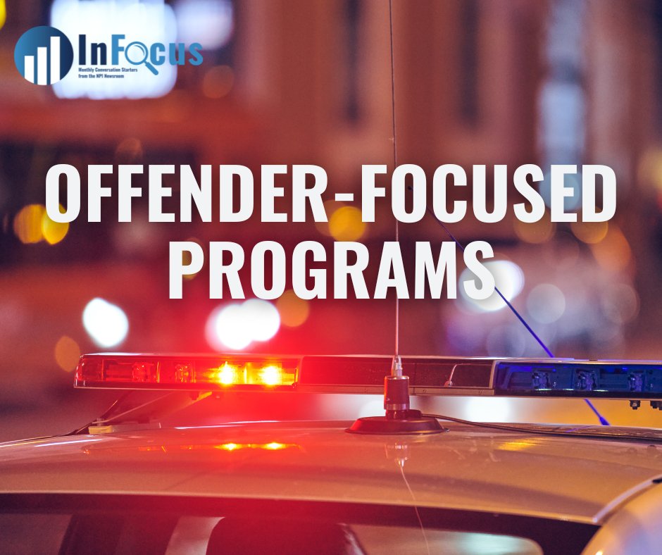 🚔 Offender-focused programs work—but only if they’re built to last.

The latest 𝐈𝐧𝐅𝐨𝐜𝐮𝐬 dives into sustainable solutions, programs that work, and available resources. 

Read more: hubs.li/Q03dPHf10