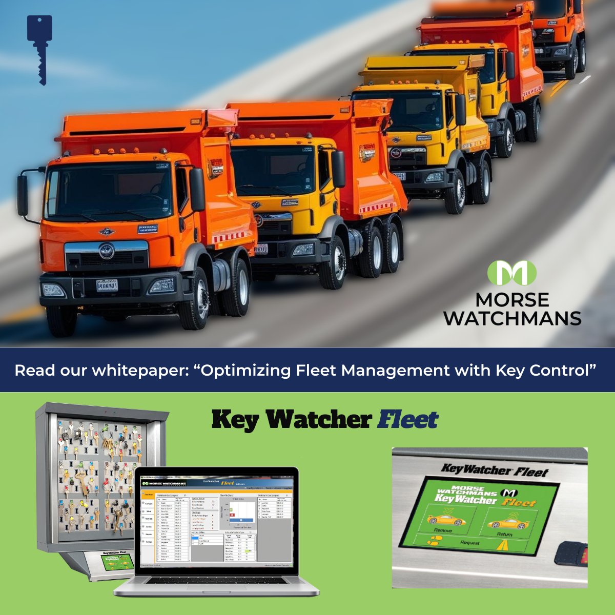 Take Command of Right-Sizing Your Fleet. Key Control and Fleet Management Software in One System. #KeyWatcherFleet #FleetManagement #KeyControl
hubs.li/Q03jWGW00