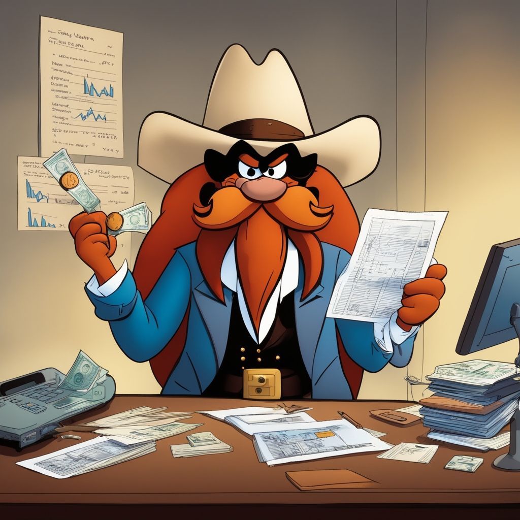 SGHWealthMgmt's tweet image. In honor of National Bugs Bunny Day I am Once Again asking AI 🤖 the Age Old Question: What would 🐰 Bugs, 💥 Yosemite Sam, 🐷 Porky Pig &amp;amp; 🐺 Wile E. Coyote look like as #FinancialAdvisors?