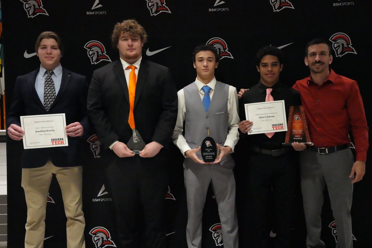 Indiana Tech Warriors (@intechwarriors) on Twitter photo Congratulations to the 2024-25 Men’s Team of the Year:
Wrestling - <a href="/INtechWrestling/">Indiana Tech Wrestling</a>
#GoWarriors Congratulations to the 2024-25 Men’s Team of the Year:
Wrestling - <a href="/INtechWrestling/">Indiana Tech Wrestling</a>
#GoWarriors