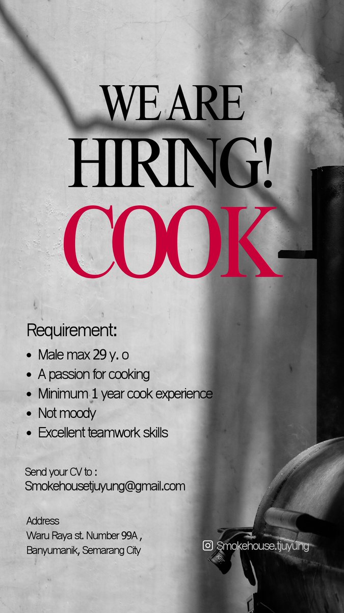 Semarang yang butuh lowongan pekerjaan bisa dicoba ya!!