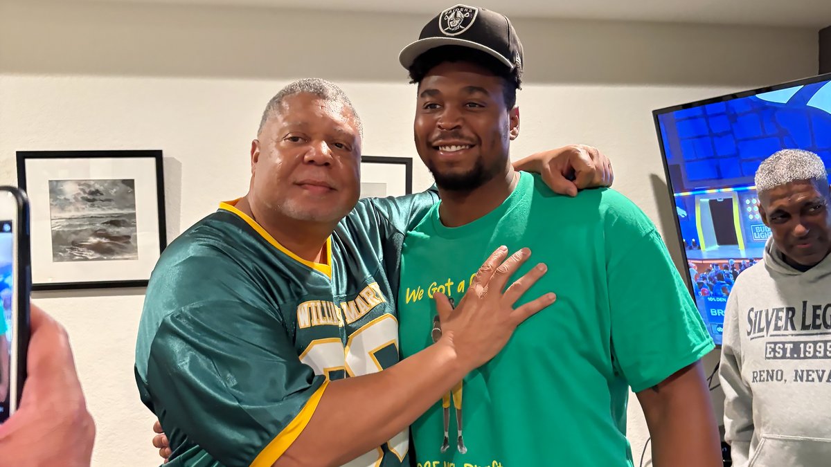 William & Mary Tribe Football (@wmtribefootball) on Twitter photo 𝗧𝗿𝗶𝗯𝗲 𝗦𝗰𝗿𝗶𝗯𝗲: Charles Grant lives ‘an unbelievable moment’ as the <a href="/Raiders/">Las Vegas Raiders</a> come calling | by <a href="/DaveJohnsonWM/">David Johnson</a>
📰 go.wm.edu/44P8tK
#GoTribe | #RaiderNation 𝗧𝗿𝗶𝗯𝗲 𝗦𝗰𝗿𝗶𝗯𝗲: Charles Grant lives ‘an unbelievable moment’ as the <a href="/Raiders/">Las Vegas Raiders</a> come calling | by <a href="/DaveJohnsonWM/">David Johnson</a>
📰 go.wm.edu/44P8tK
#GoTribe | #RaiderNation