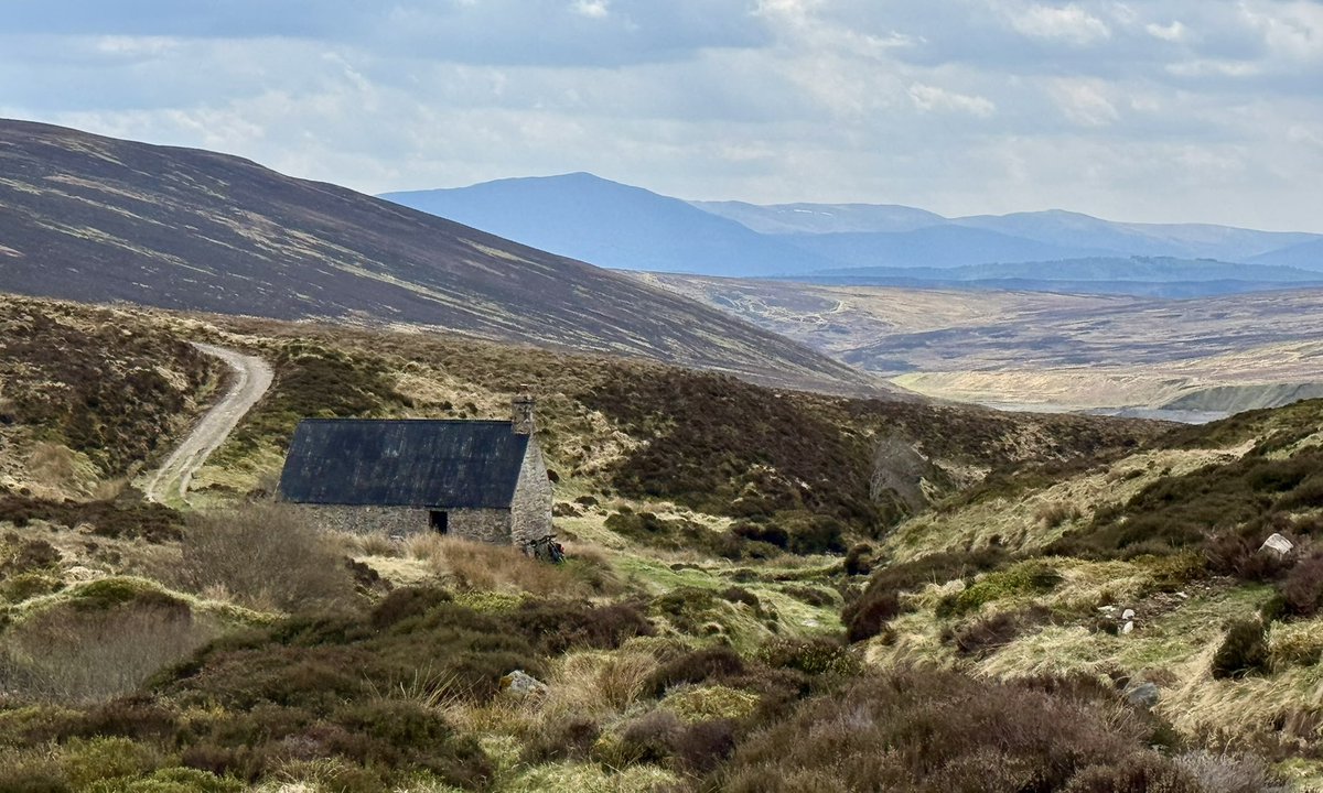 Four from a bike and hike ascent of Beinn Dearg (1008m) above Blair Atholl. My last ascents were in 2004 and 1999 and both involved an overnight in Allt Scheicheachan Bothy after a drive up from Cumbria. Today I cycled in and out to the bothy #Munro