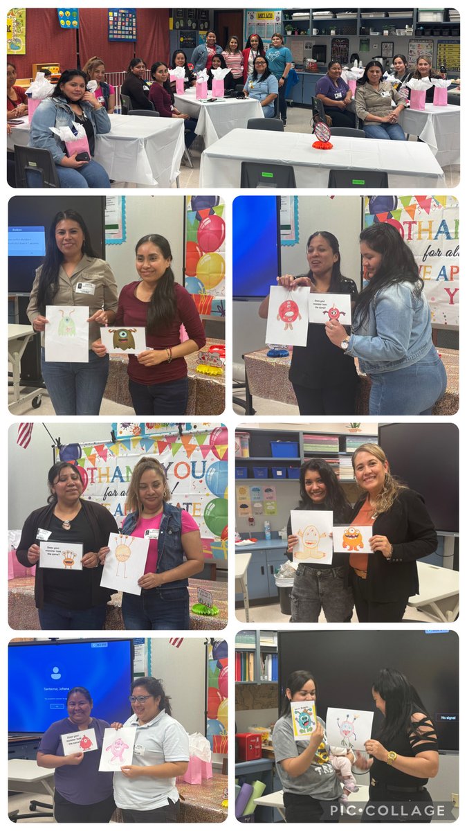 Today we celebrate, share, and play! Thanks to our volunteers!                  Thank you so much for all you do! ⁦<a href="/ajbushelem/">Bush Elementary</a>⁩ ⁦<a href="/Alief_Fame/">Alief FACE</a>⁩