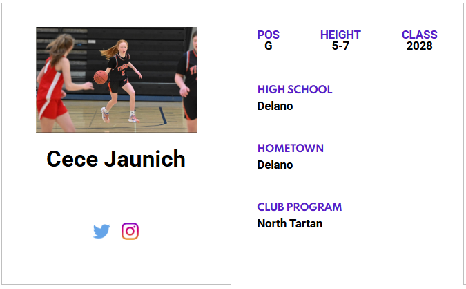 Minnesota Jr. All-Star GBB (@jrallstarmn) on Twitter photo Check out Cece Jaunich's (<a href="/Cecejaunich/">Cecilia Jaunich</a>) ππΌππππΎππππ πππΌπππ πππππππ! ‡οΈ
jrallstar.com/maxrecruit/maxβ¦
Start building your profile now at jrallstar.com/maxrecruit! Check out Cece Jaunich's (<a href="/Cecejaunich/">Cecilia Jaunich</a>) ππΌππππΎππππ πππΌπππ πππππππ! ‡οΈ
jrallstar.com/maxrecruit/maxβ¦
Start building your profile now at jrallstar.com/maxrecruit!