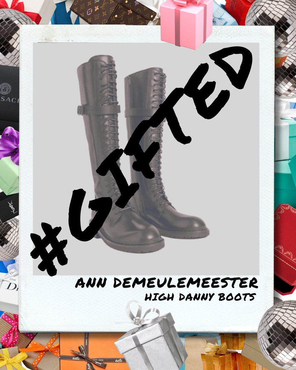 luxylist's tweet image. Your #LuxyDelivery just stomped into your closet! 👢✨

These Ann Demeulemeester Boots are that dark academia meets fashion witch energy your wardrobe was craving. 

Discover more statement boots here: luxylist.it/luxylistfaves

#BootBabe #DarkFashionEra #wishlist