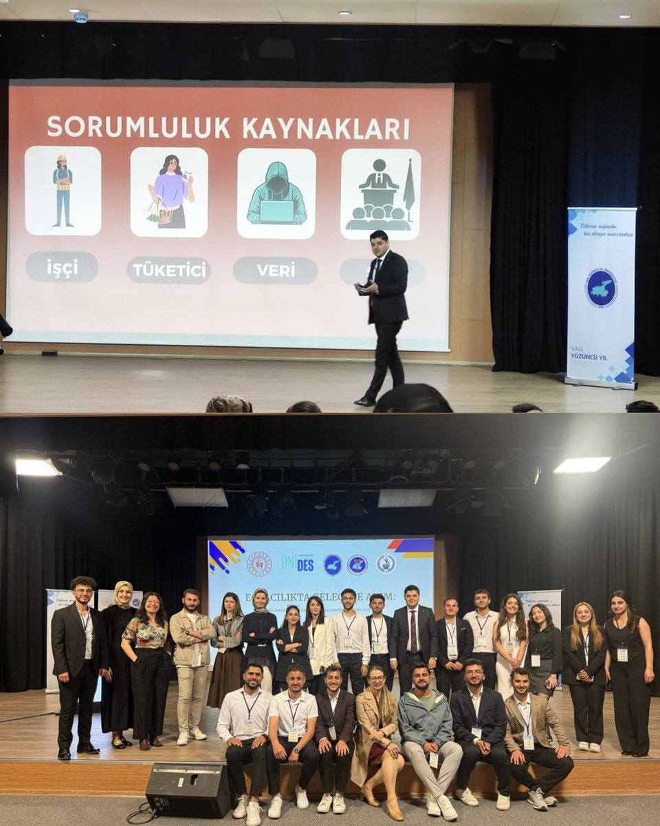 Van Yüzüncü Yıl Üniversitesi Eczacılık Fakültesi tarafından ÜNİDES programı kapsamında düzenlenen “Eczacılıkta Geleceğe Adım: Doğu Anadolu’dan Sektör Profesyonellerine Yolculuk” programına daveti için tüm organizasyon ekibine teşekkür ederim.