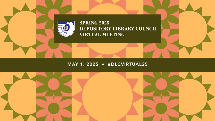 USGPO's tweet photo. #DLCVirtual25 starts in one hour! Download slides and handouts and join us at 12 p.m. EST! https://t.co/MV3DTT2NUS https://t.co/u0kT2sIHO9