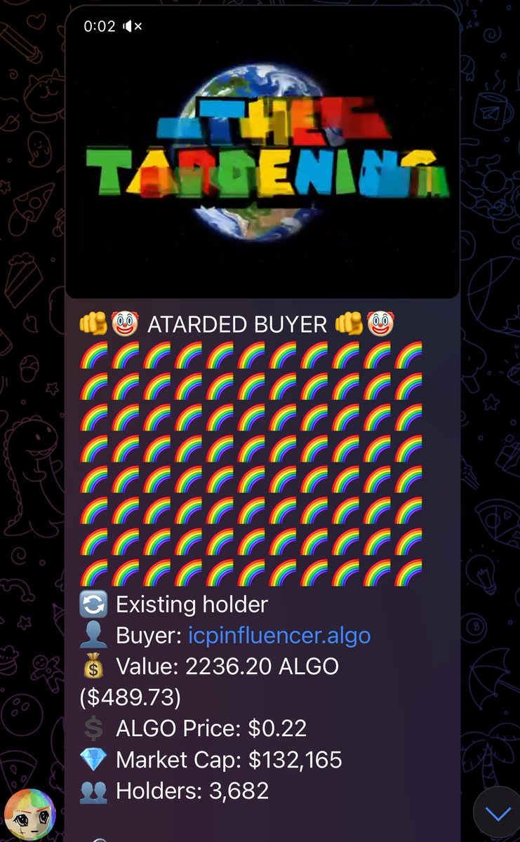 SCOTTY COMING BACK FROM THE DEAD TO TOP BLAST THE COIN HE TRIED TO RUG

WHAT $ATARD